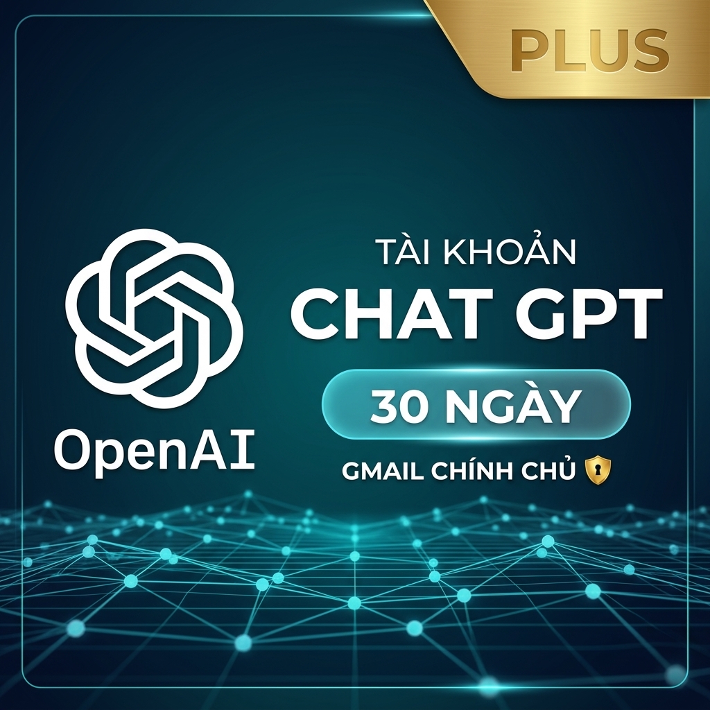 Hỗ trợ ChatGPT Plus Giá Rẻ – Riêng -Bảo Hành 1 tháng (3)